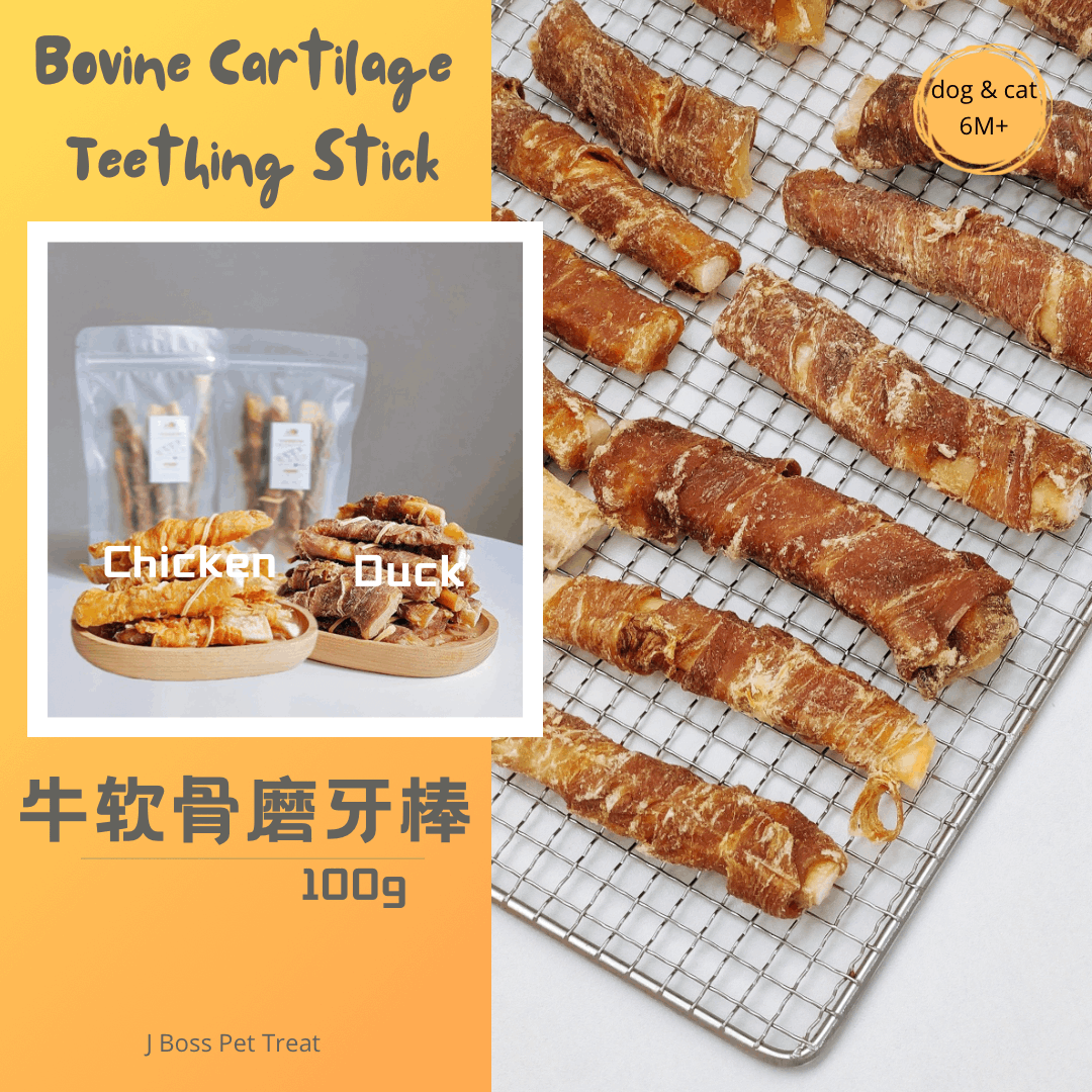 牛软骨磨牙棒  Bovine Cartilage Teething Stick