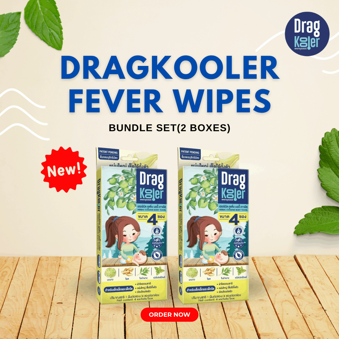 Dragkooler Fever Wipes (BUNDLE SET- 2 BOXES)