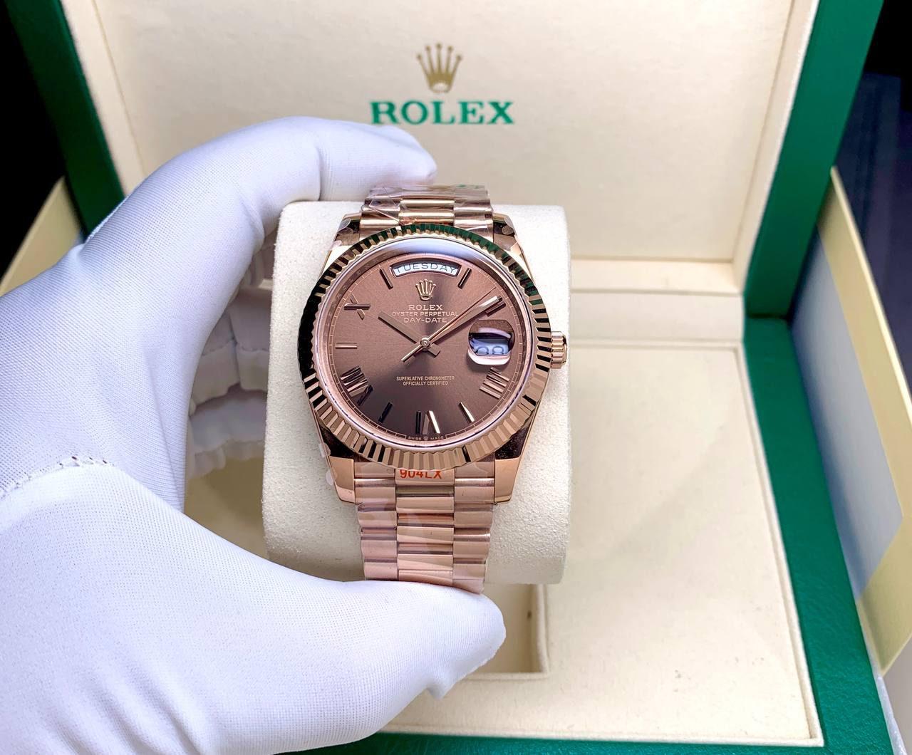 ROLEX OYSTER PERPETUAL DAY-DATE SUPER HEAVY VERSION 40mm Men Watch