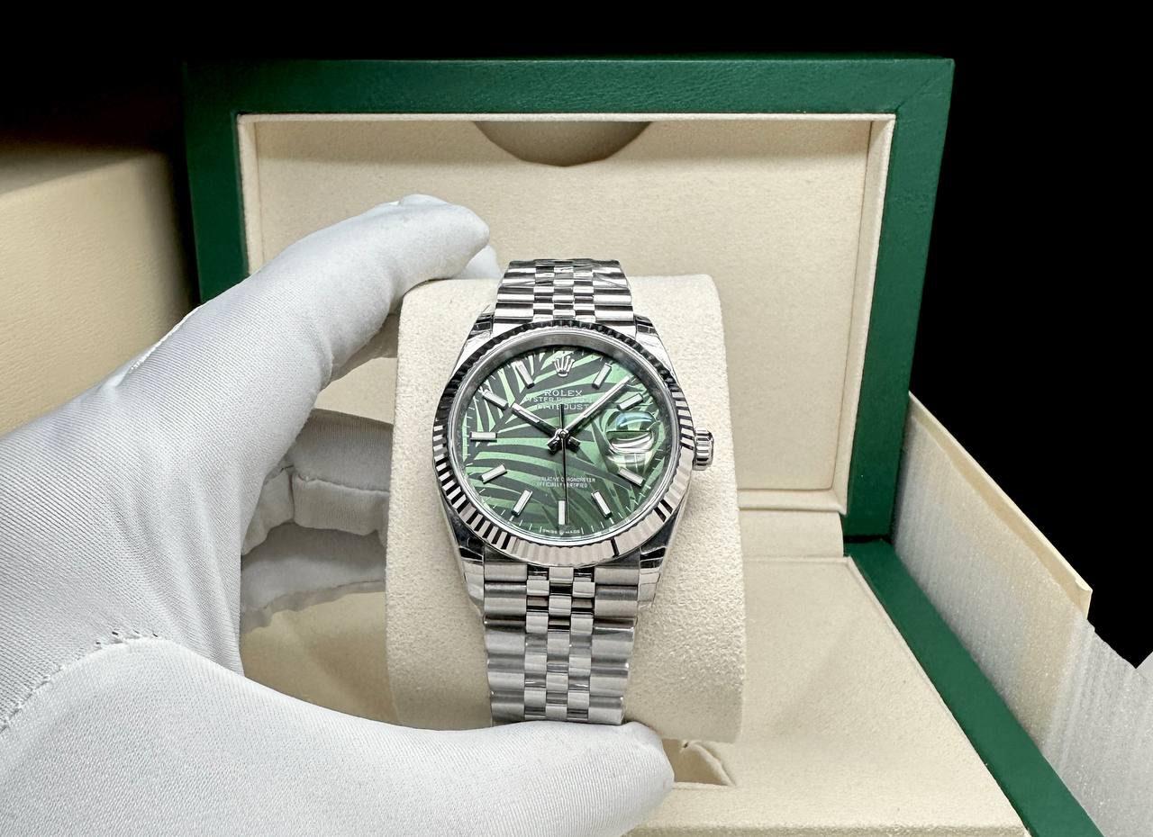 ROLEX DATEJUST 36MM AUTOMATIC MEN WATCH