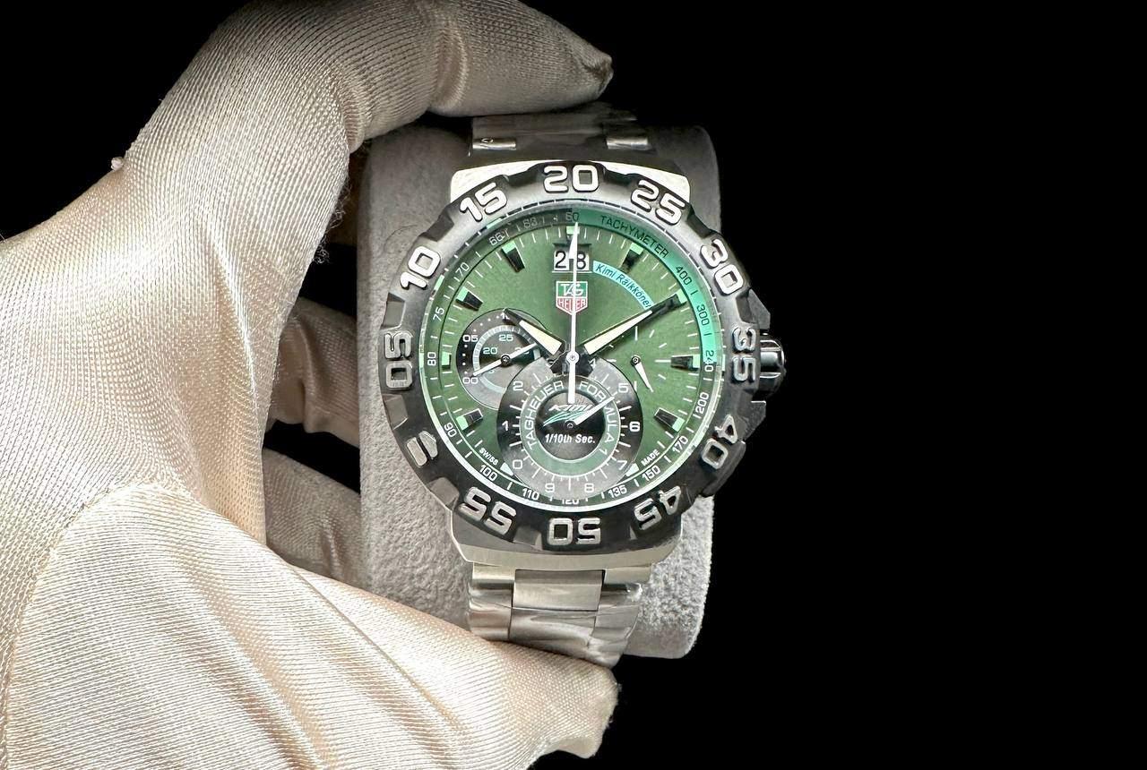 TAG HEUER F1 KIMI RAIKKONEN CHRONOGRAPH 44MM MEN WATCH