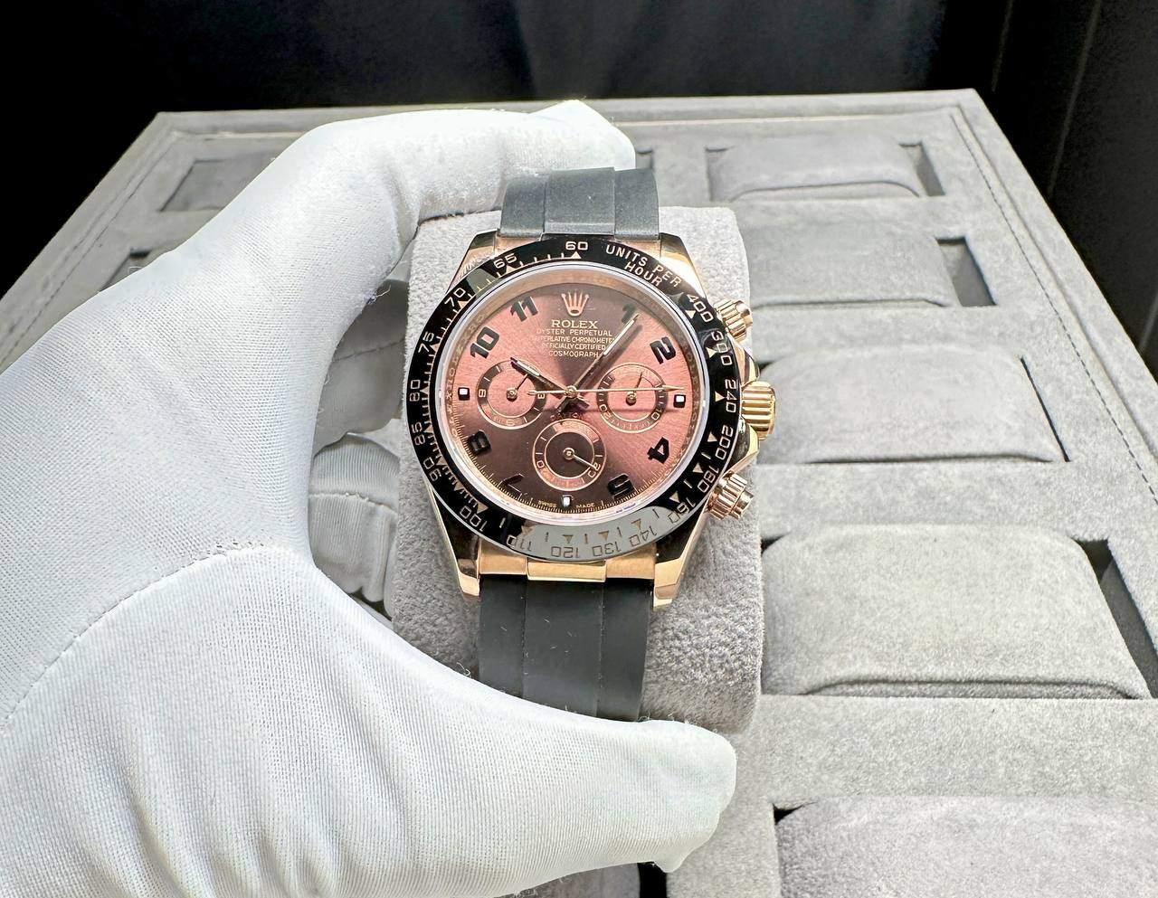 Rolex Daytona Rubber Strap Automatic 40 mm Men Watch Copy Copy