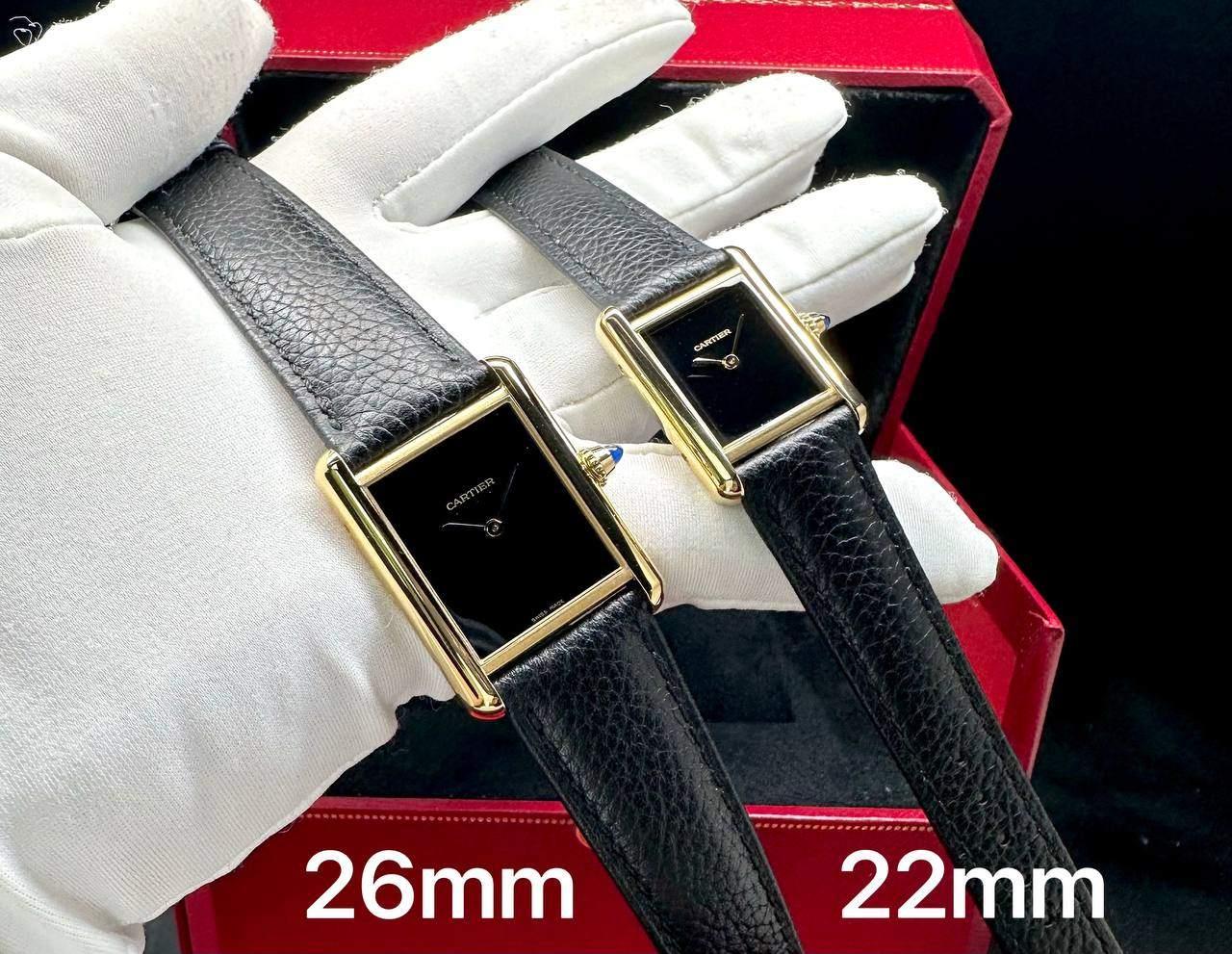 CARTIER TANK LOUIS CARTIER BLACK 1