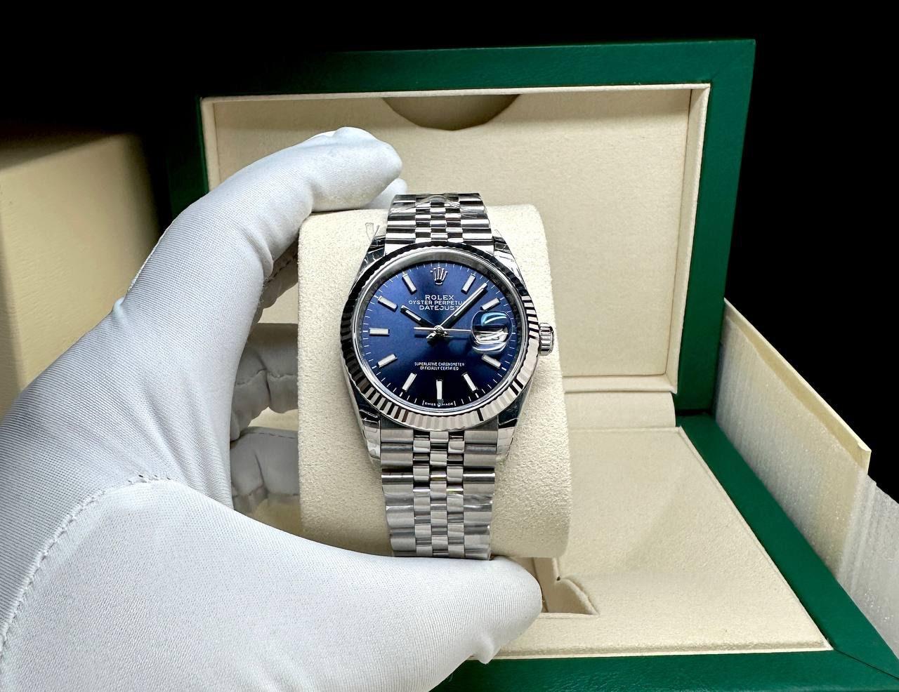 ROLEX DATEJUST 36MM AUTOMATIC MEN WATCH