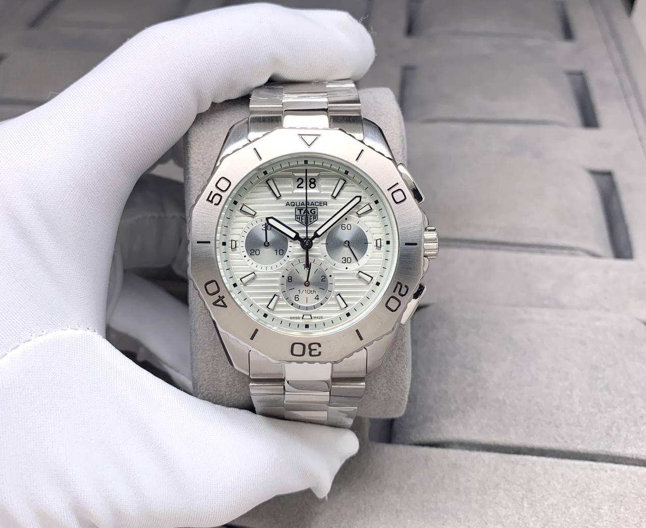 Tag Heuer Aquaracer Chronograph Quartz Movement 44 mm Men Watch