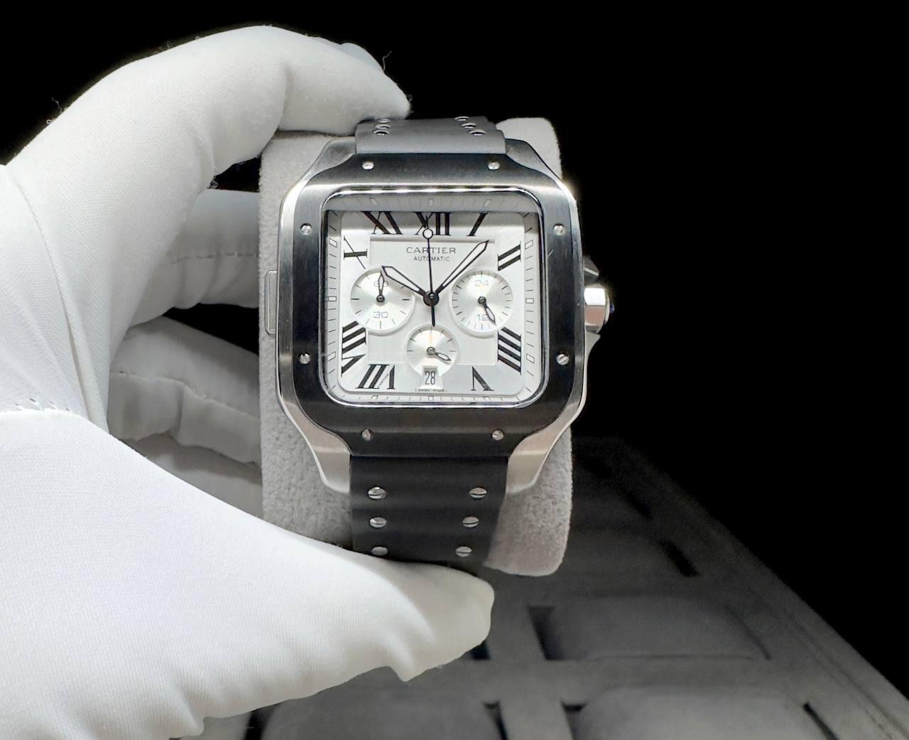 CARTIER SANTOS CHRONOGRAPH 41mm MEN WATCH