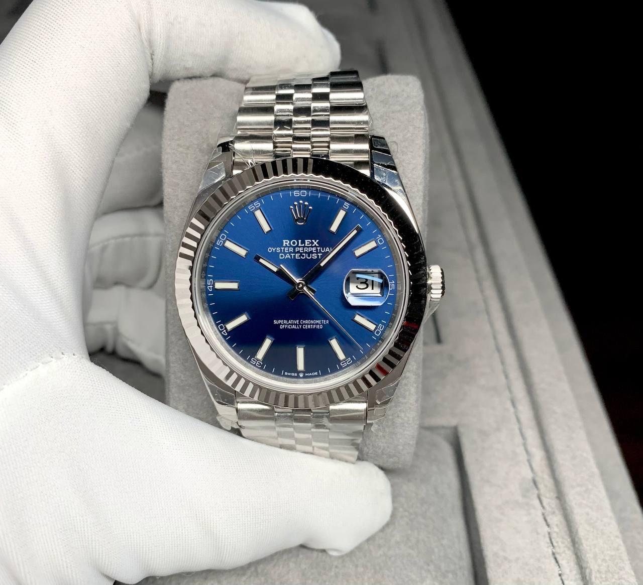 ROLEX DATEJUST AUTOMATIC 41MM MEN WATCH (CLEAN.F)
