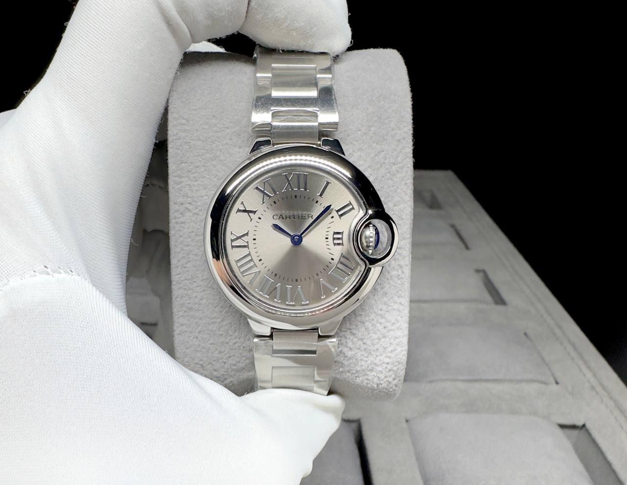 Cartier Ballon Blue 33mm Quartz Women Watch