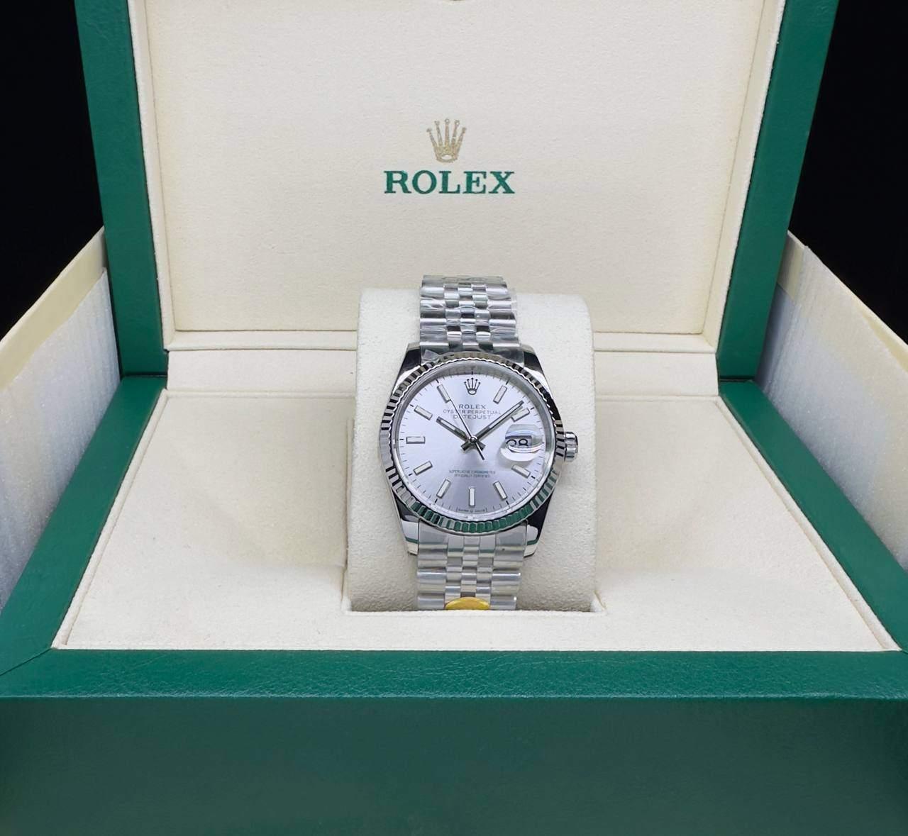 ROLEX DAYEJUST 36 MM SEMI PREMIUM  AUTOMATIC MEN WATCH