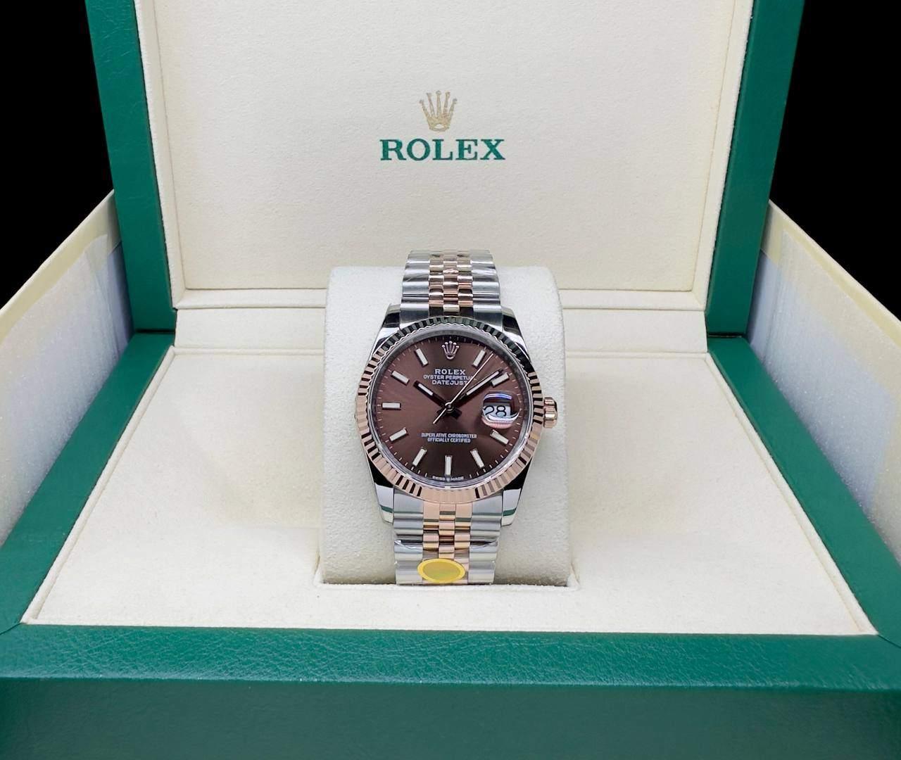 ROLEX DAYEJUST 36 MM SEMI PREMIUM  AUTOMATIC MEN WATCH