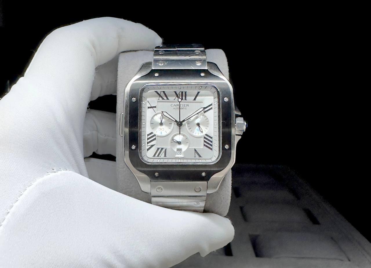 CARTIER SANTOS CHRONOGRAPH 41mm MEN WATCH