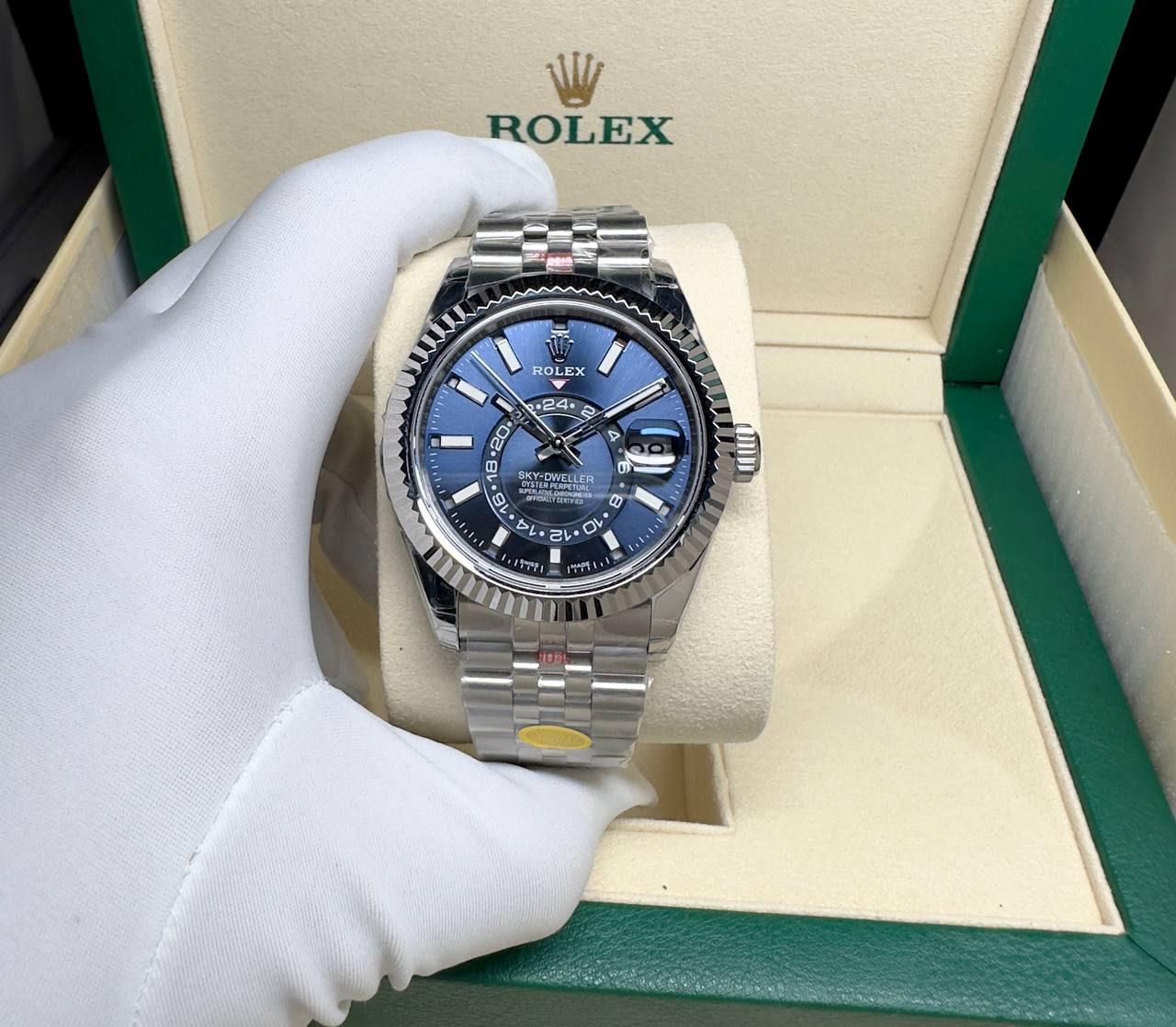 ROLEX SKYDWELLER OYSTER 42 MM MEM WATCH