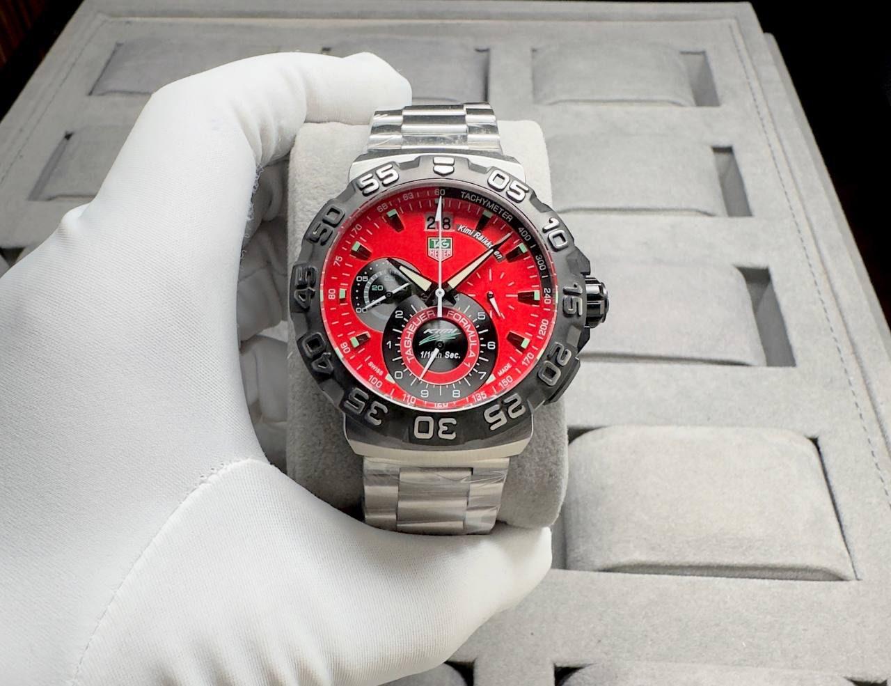 TAG HEUER F1 KIMI RAIKKONEN CHRONOGRAPH 44MM MEN WATCH