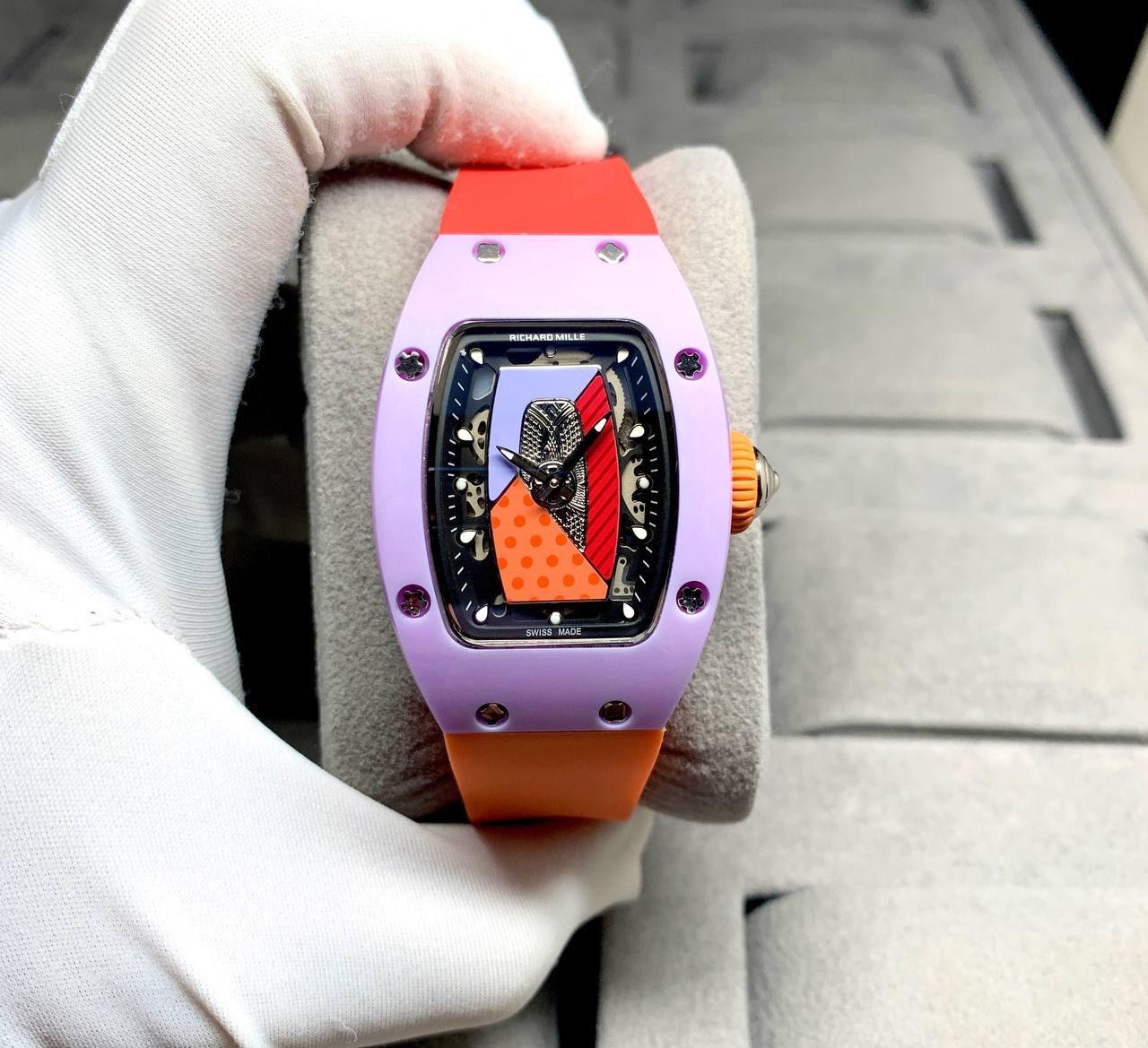 RICHARD MILLE RM07-01 CERAMIC 31mm LADIES WATCH