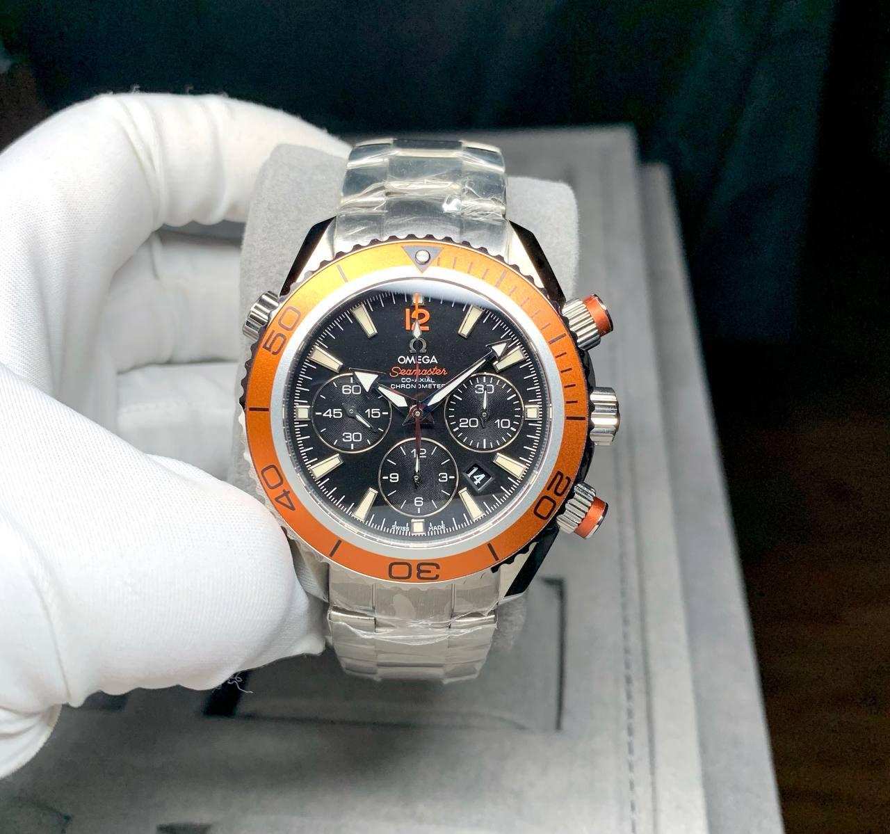 OMEGA SEAMASTER PLANET OCEAN CHRONOGRAPH 44 MM MEN WATCH