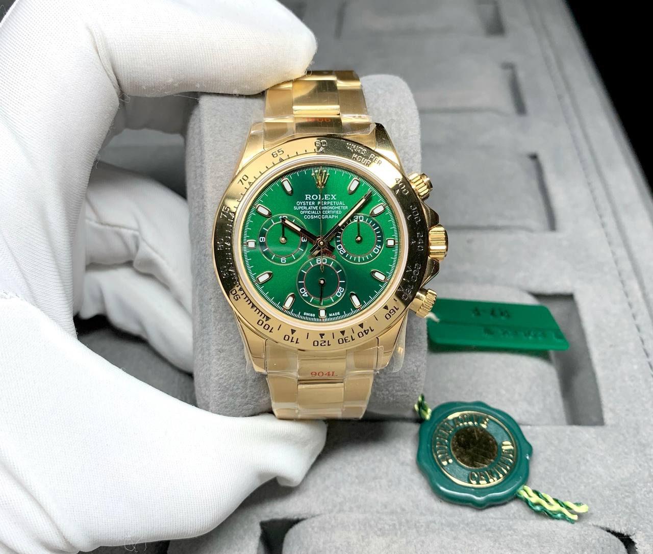 ROLEX DAYTONA 7750 CHRONOGRAPH 40mm MEN WATCH