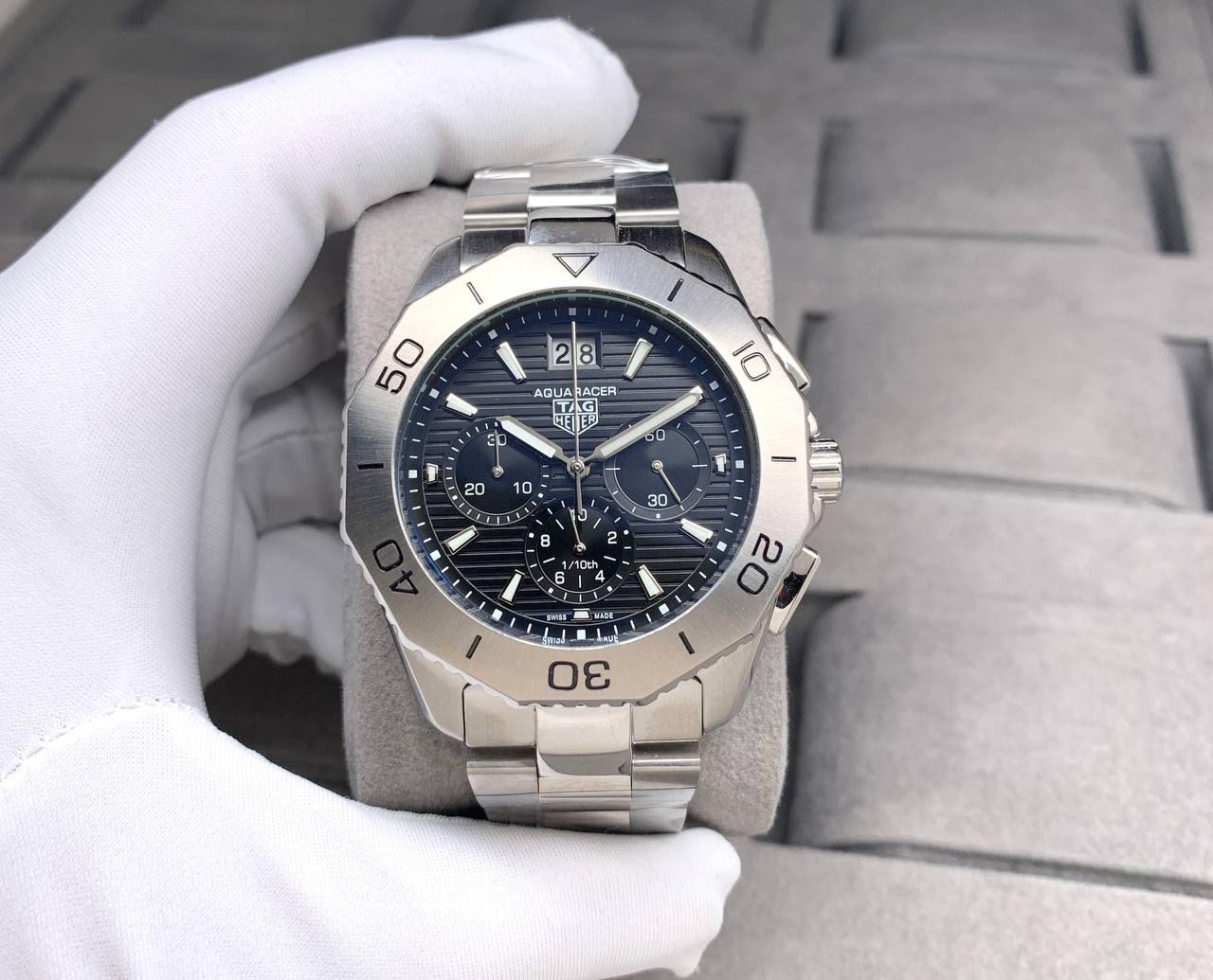Tag Heuer Aquaracer Chronograph Quartz Movement 44 mm Men Watch