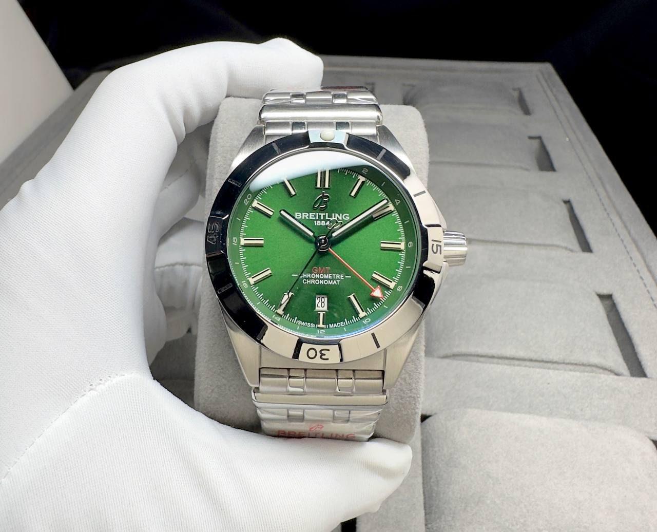 BREITLING CHRONOMAT GMT 42MM AUTOMATIC MEN WATCH Copy