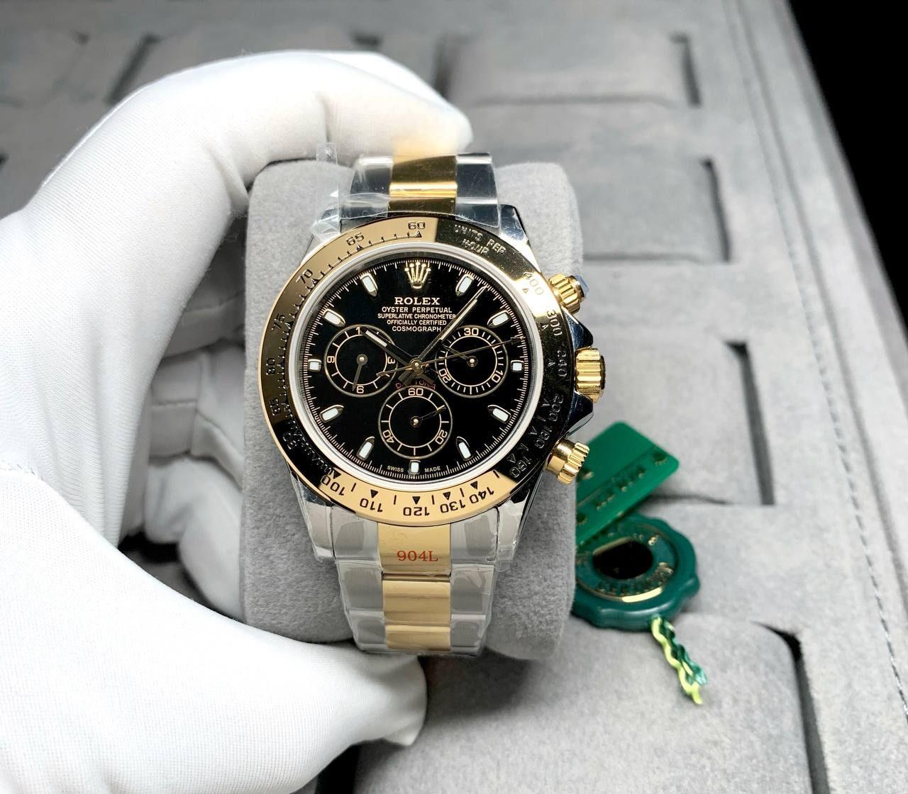 ROLEX DAYTONA 7750 CHRONOGRAPH 40mm MEN WATCH