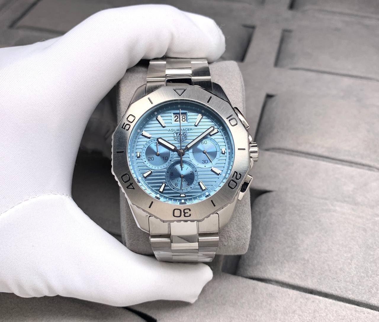 Tag Heuer Aquaracer Chronograph Quartz Movement 44 mm Men Watch