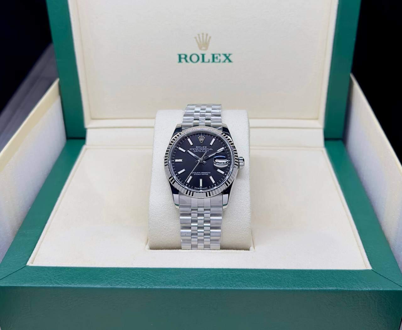 ROLEX DAYEJUST 36 MM SEMI PREMIUM  AUTOMATIC MEN WATCH