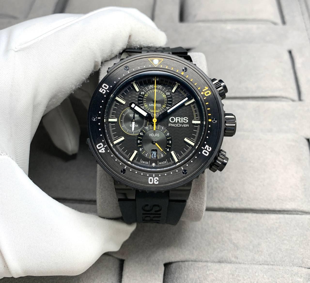 ORIS AQUIS PRODIVER Quartz Chronograph 50 mm Men Watch