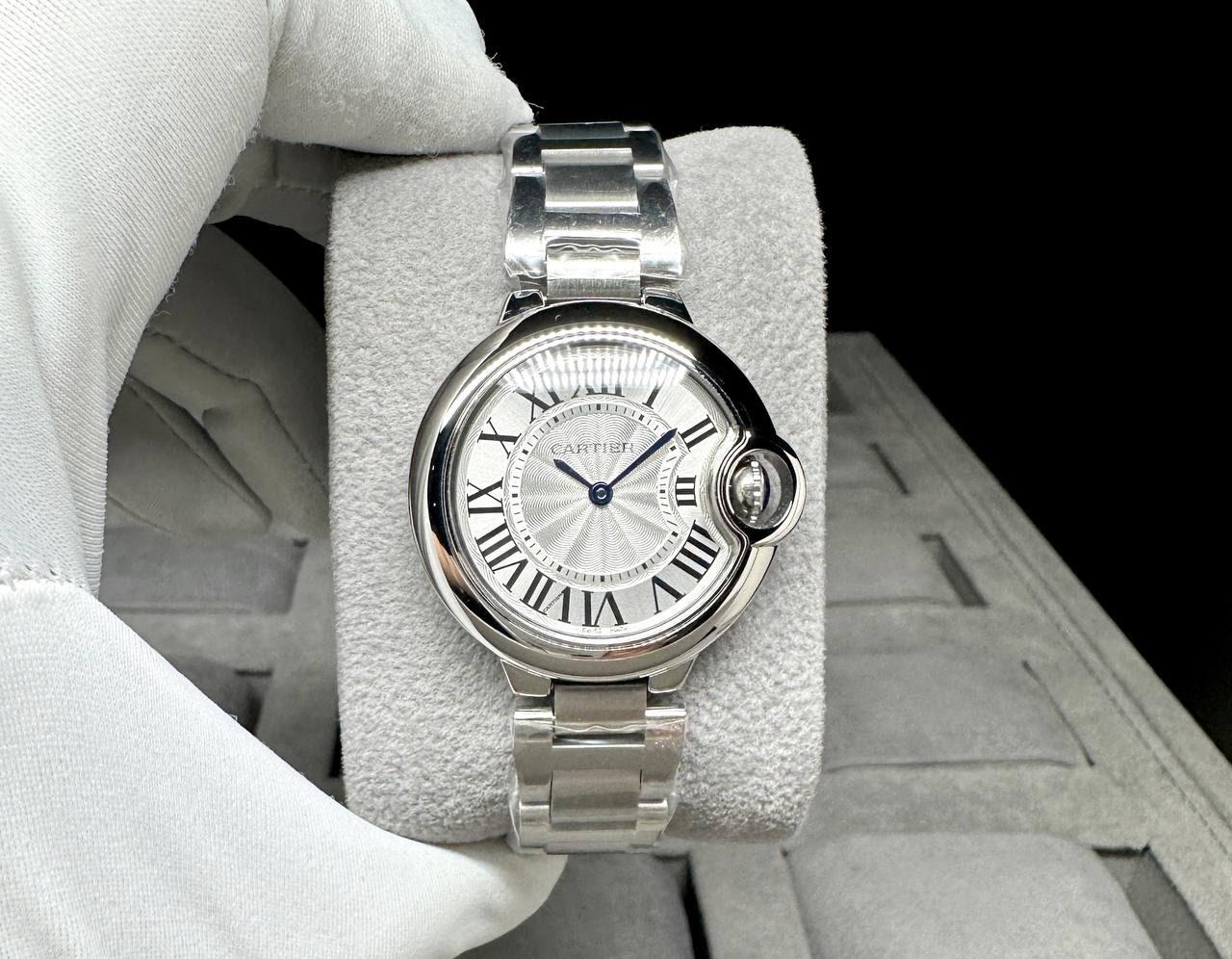 Cartier Ballon Blue 33mm Quartz Women Watch