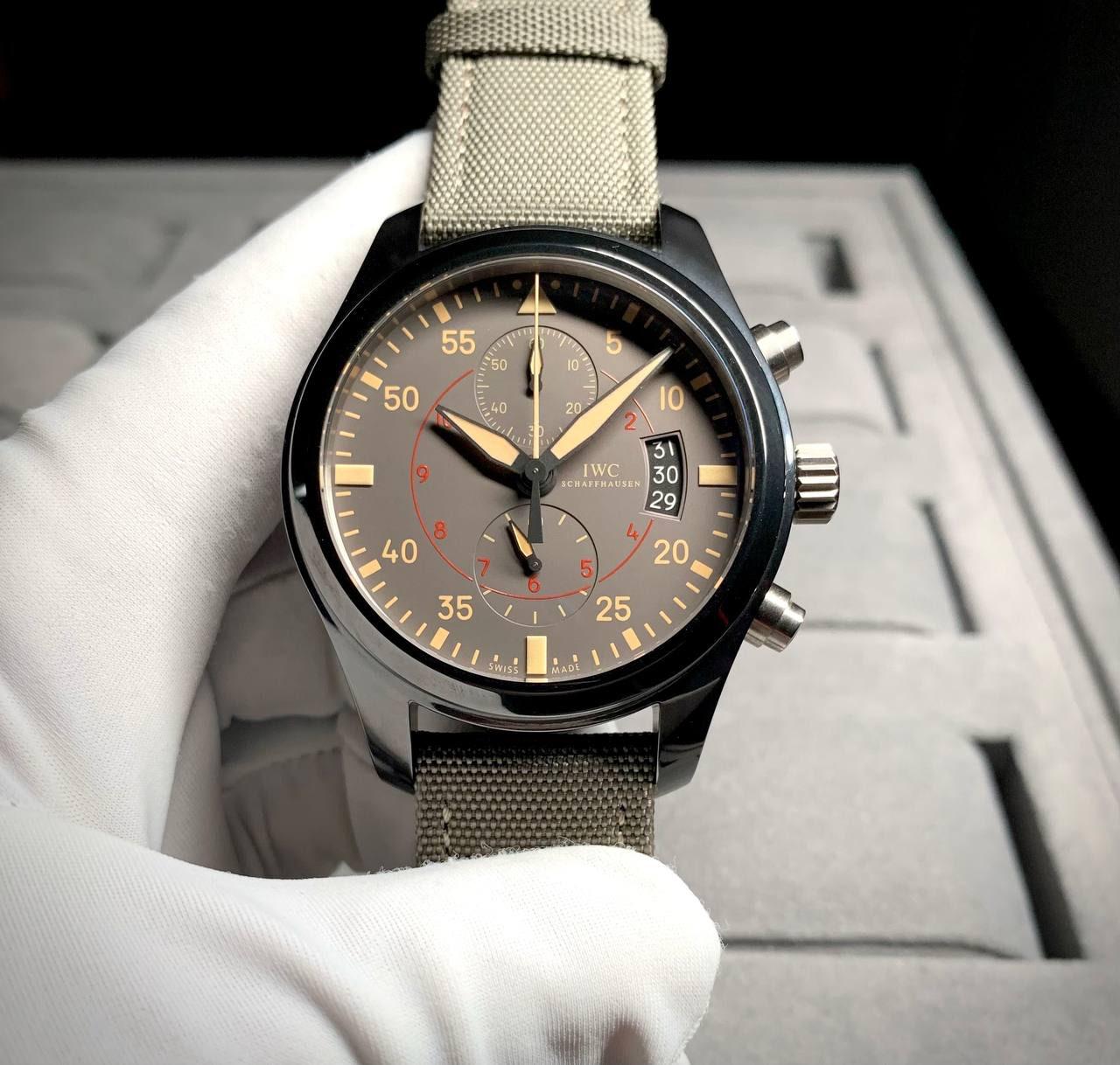 IWC PILOT'S WATCH TOP GUN MIRAMAR 46MM CHRONOGRAPH MEN WATCH