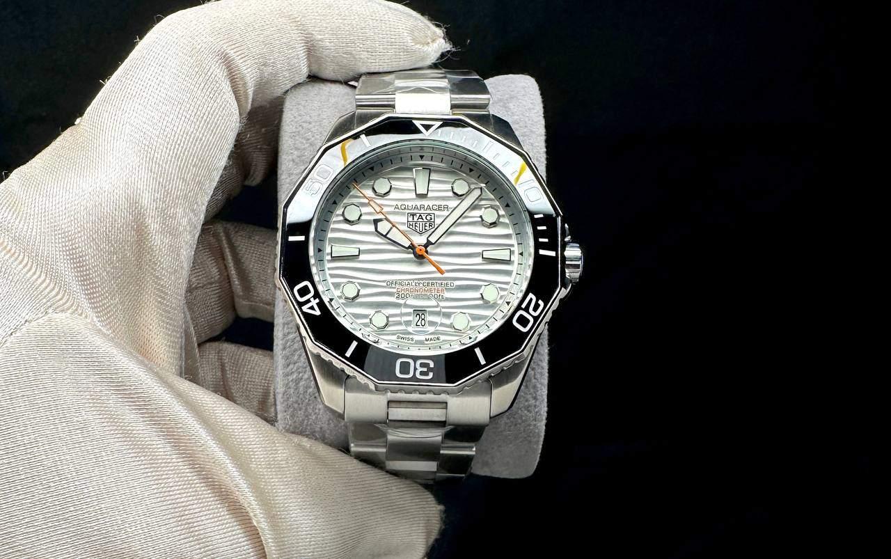 Tag Heuer Aquaracer 44mm Metal Strap Automatic Men Watch