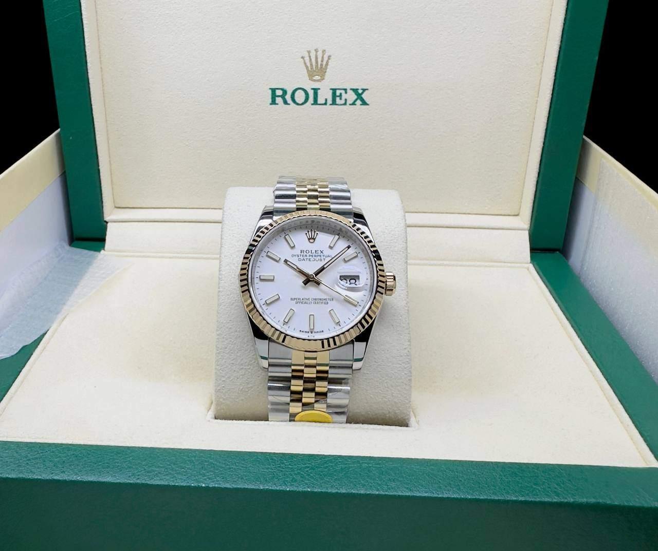 ROLEX DAYEJUST 36 MM SEMI PREMIUM  AUTOMATIC MEN WATCH