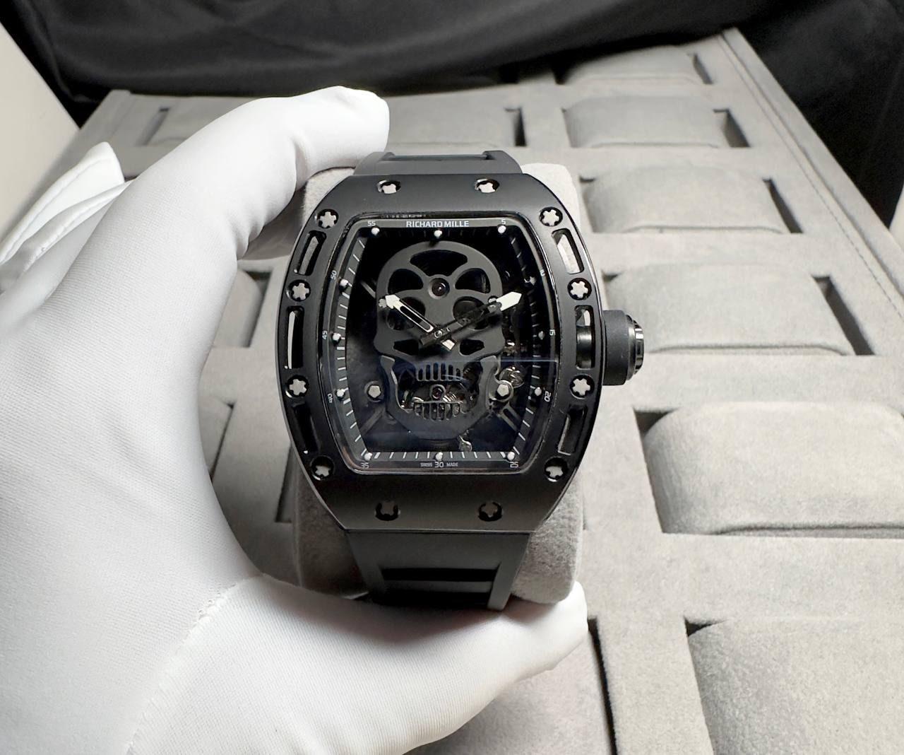 RICHARD MILLE RM052 SKULL TOURBILLON MEN WATCH Copy