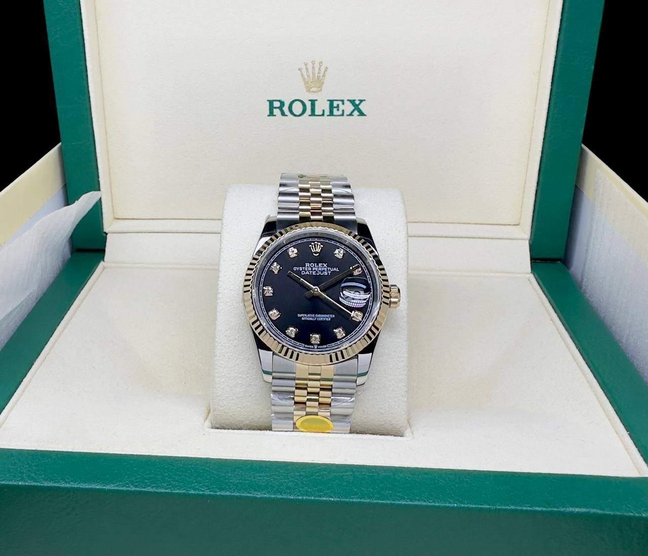 ROLEX DAYEJUST 36 MM SEMI PREMIUM  AUTOMATIC MEN WATCH