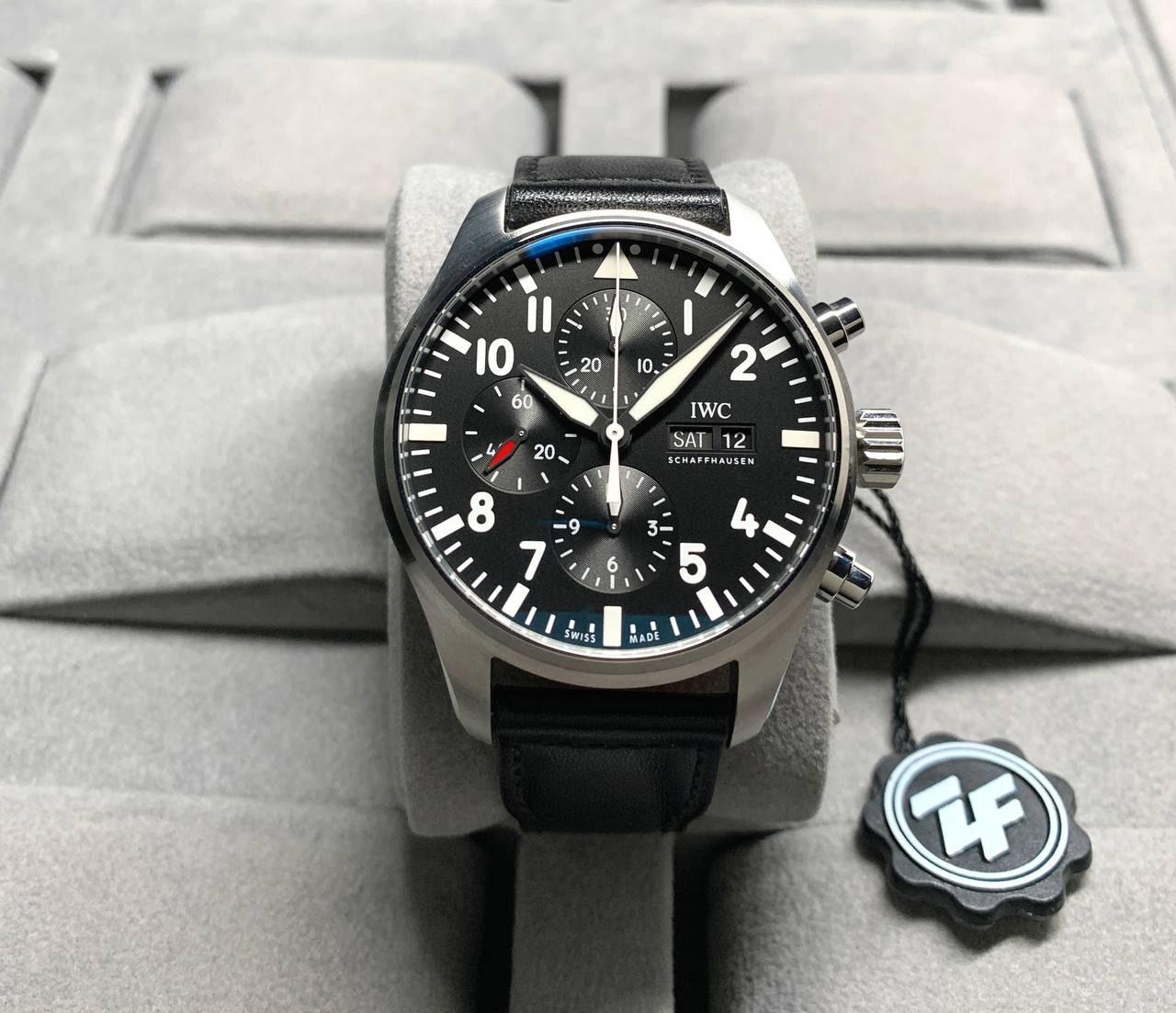 IWC SCHAFFHAUSEN PILOT WATCH CHRONOGRAPH 40MM MEN WATCH