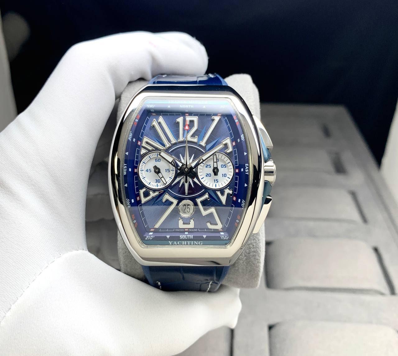 Franck Muller Master Of Complication Yachting V45 Chronograph Automatic 44mm Men Watch