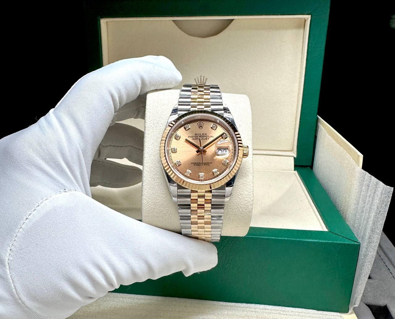 ROLEX DATEJUST 36MM AUTOMATIC MEN WATCH
