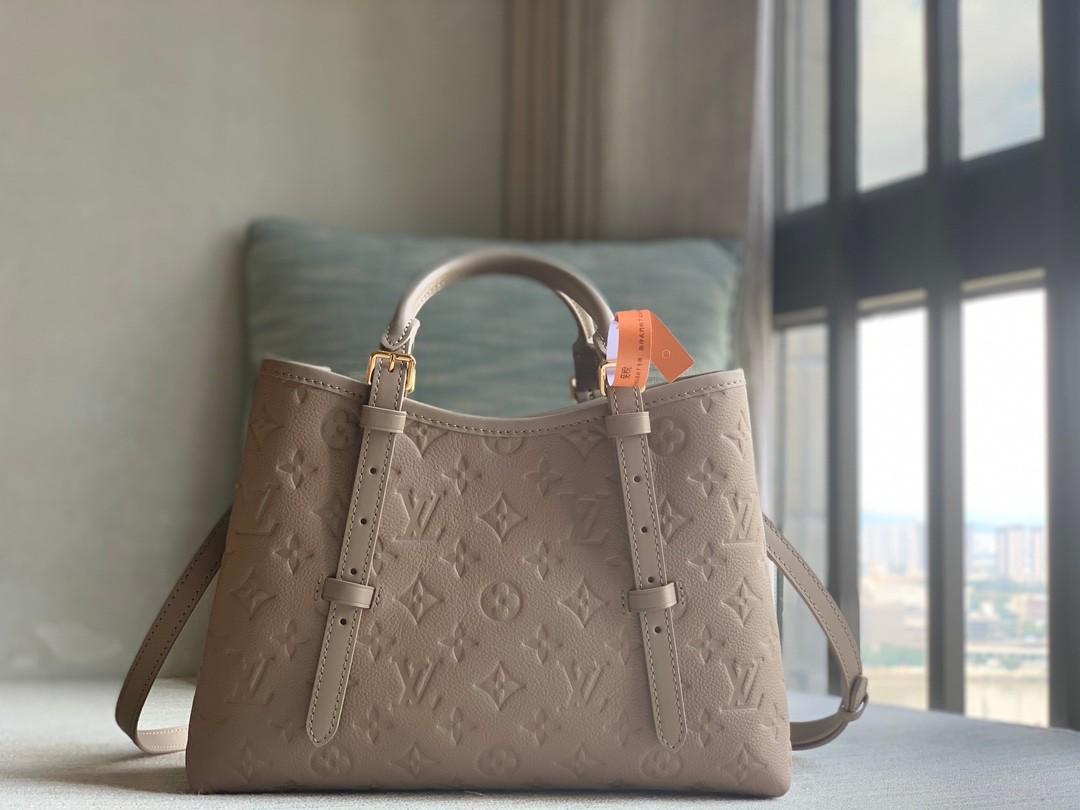 LV BABYLONE TOTE SHOPPING BAG (GREY)
