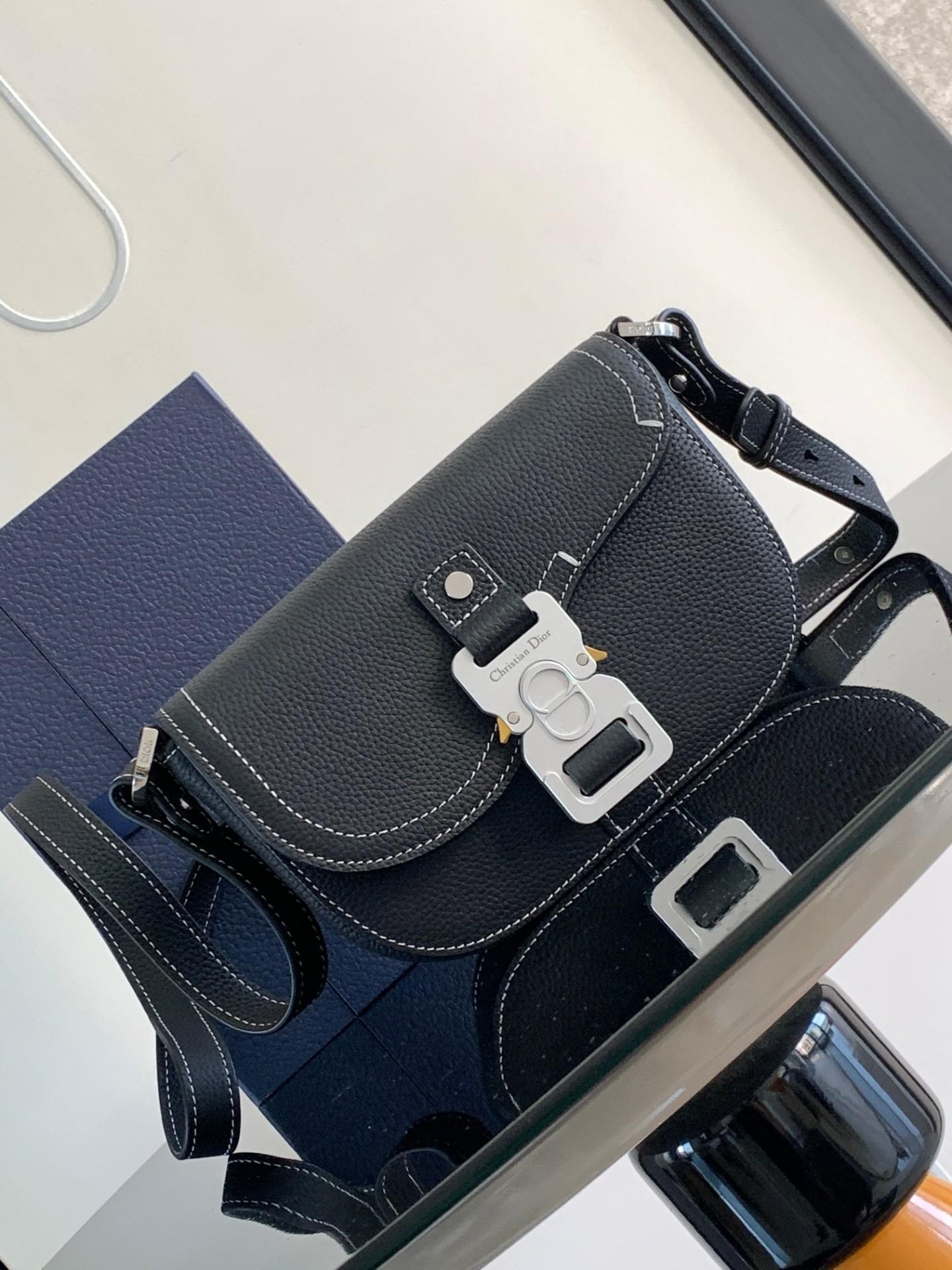 DIOR SADDLE MEN 2024 FULL BLACK