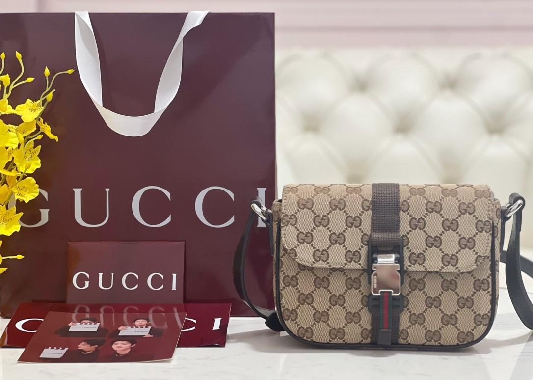 GUCCI MINI CROSSBODY BAG OBLIQUE