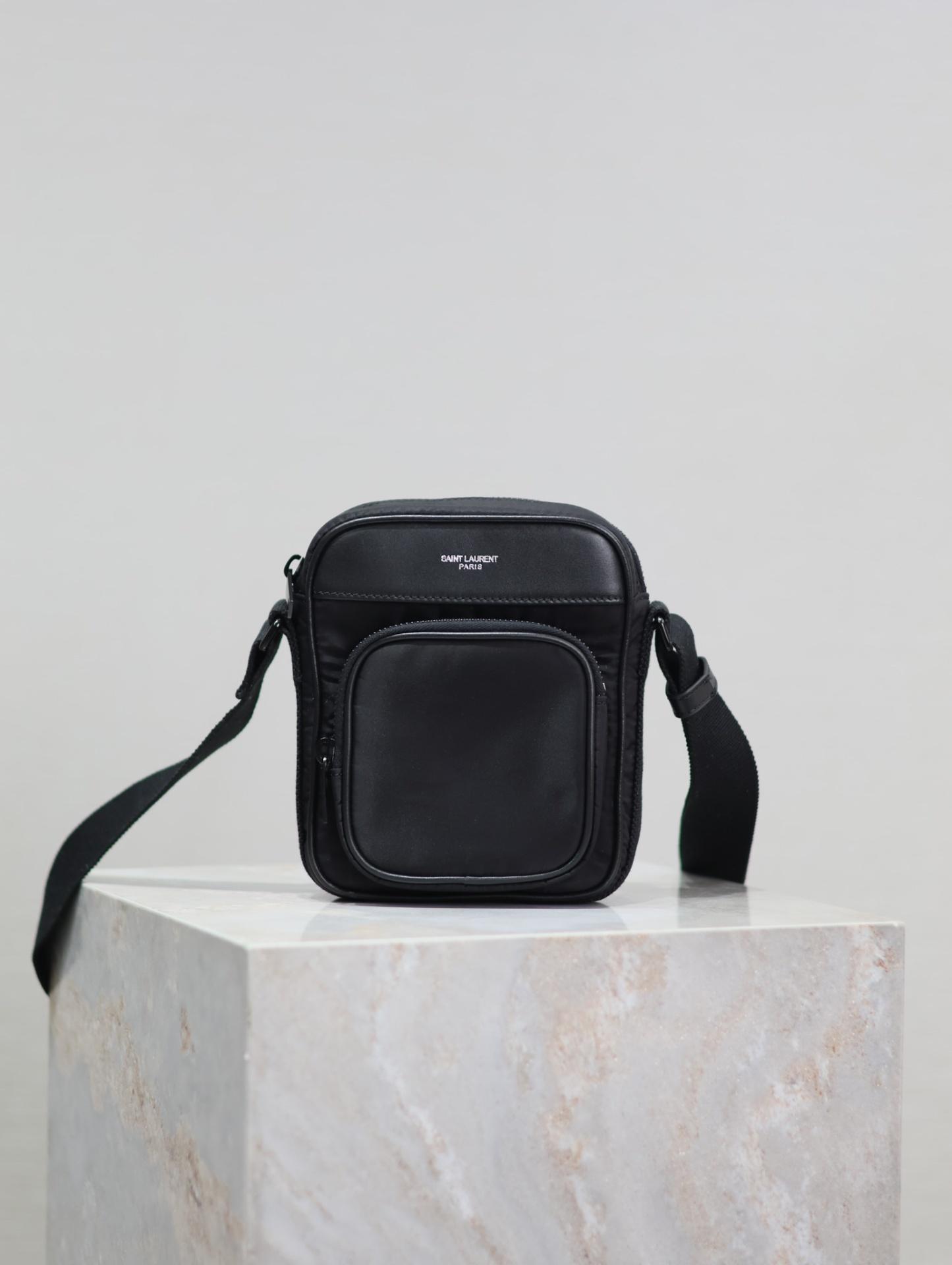 YSL PHONE BAG BLACK