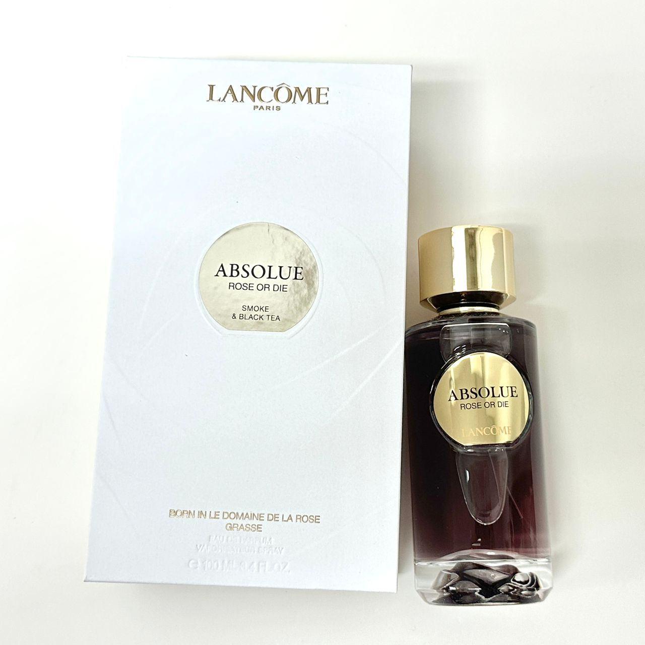 LANCOME ABSOLUE ROSE OR DIE SMOKE & BLACK TEA EDP 100ML