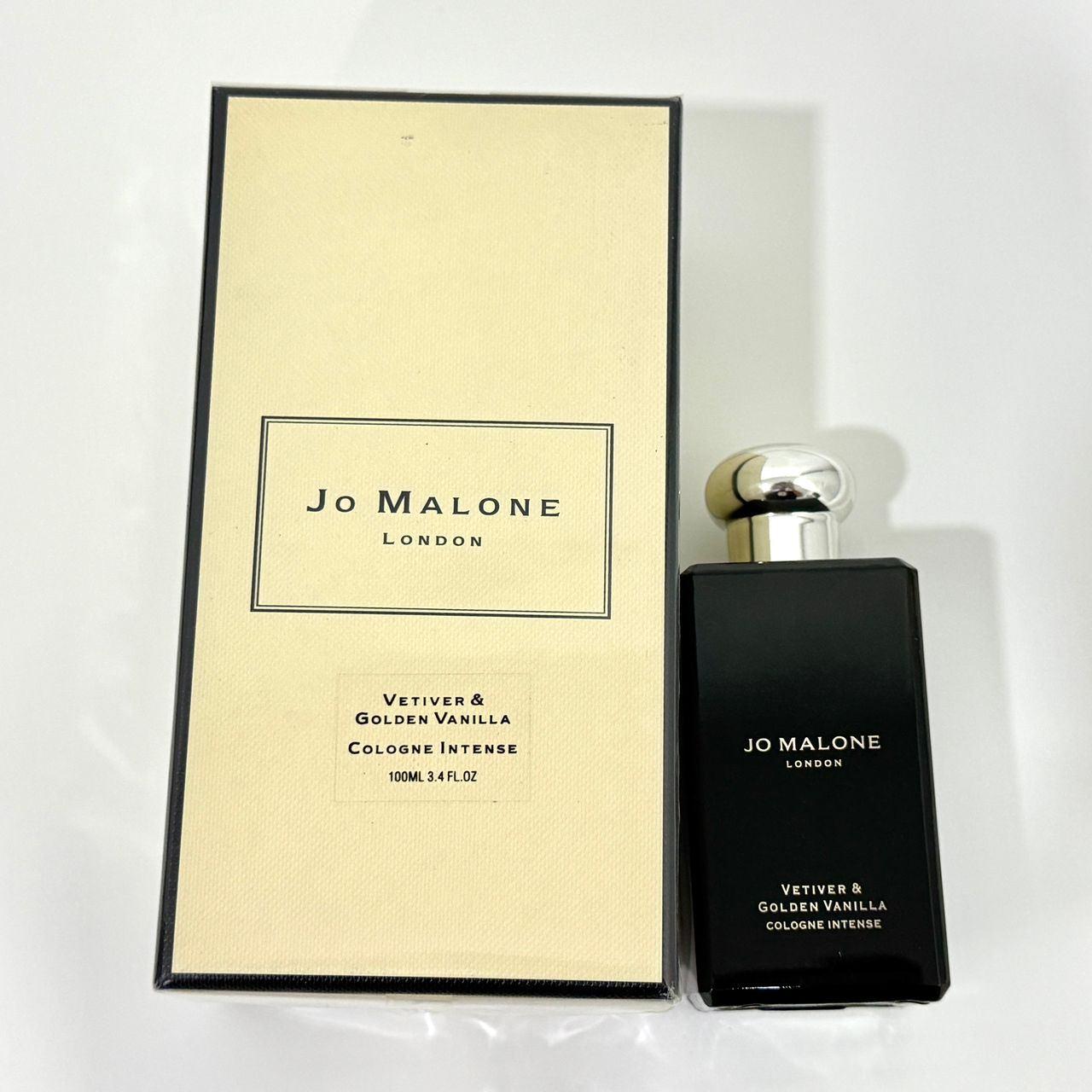 JO MALONE VETIVER & GOLDEN VANILLA COLOGNE INTENSE 100ML 2023