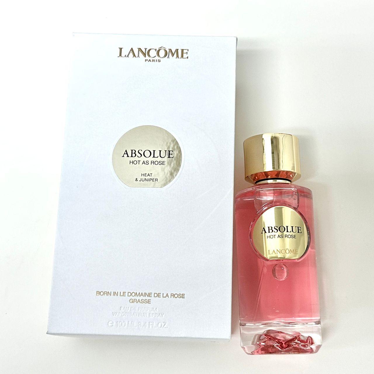 LANCOME ABSOLUE HOT AS ROSE HEAT & JUNIPER EDP 100ML