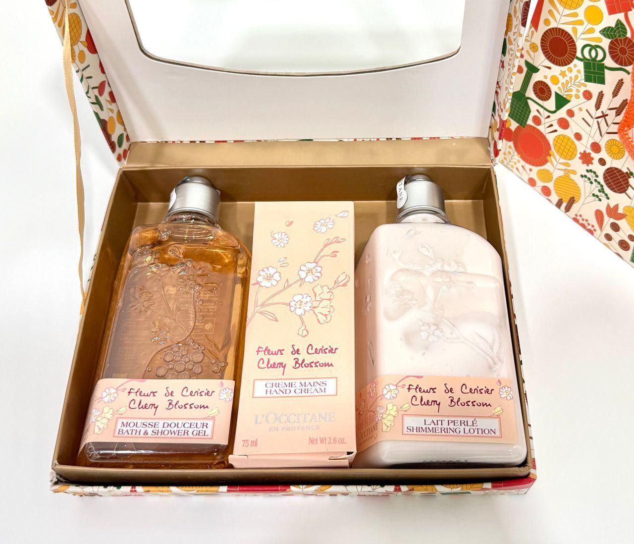 L'OCCITANE CHERRY BLOSSOM COLLECTION 3 IN 1 SET (WPB)