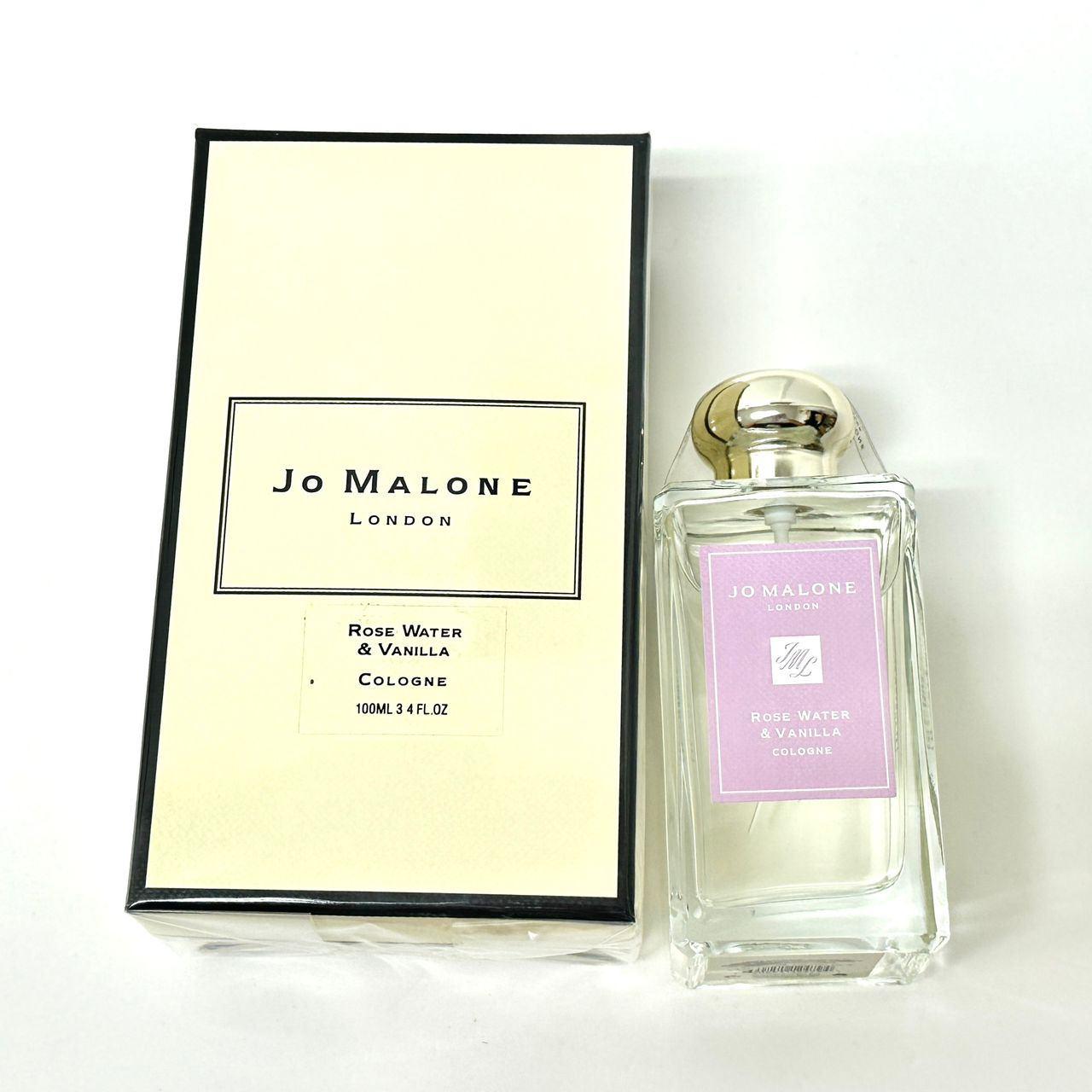 JO MALONE ROSE WATER & VANILLA COLOGNE 100ML
