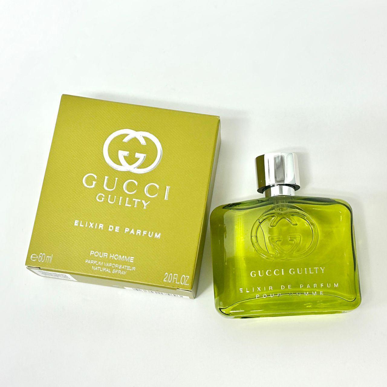 GUCCI GUILTY ELIXIR DE PARFUM POUR HOMME 60ML