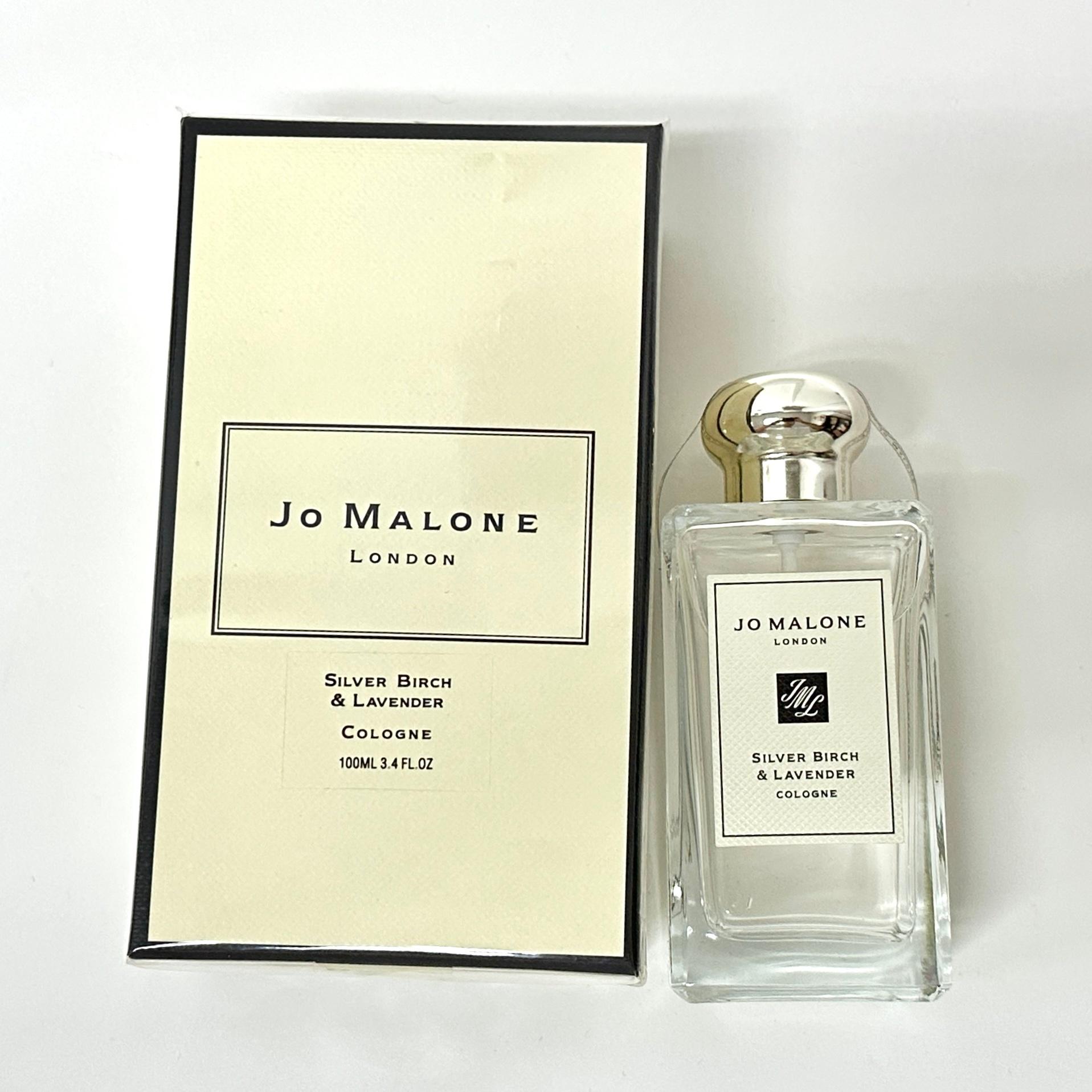 JO MALONE SILVER BIRCH & LAVENDER COLOGNE 100ML 2023