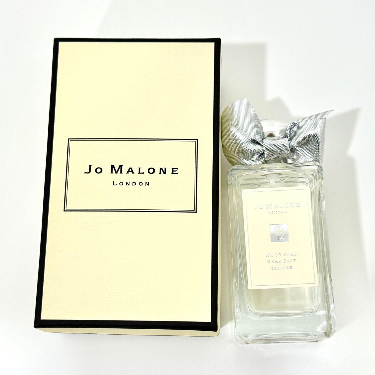 JO MALONE WOOD SAGE & SEA SALT COLOGNE 100ML LIMITED EDITION SILVER RIBBON