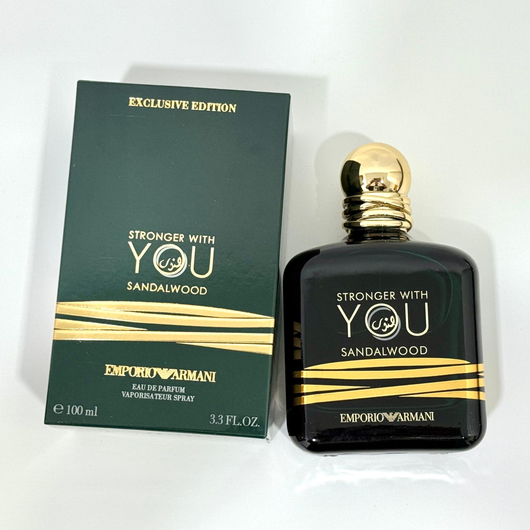 EMPORIO ARMANI STRONGER WITH YOU SANDALWOOD EDP 100ML