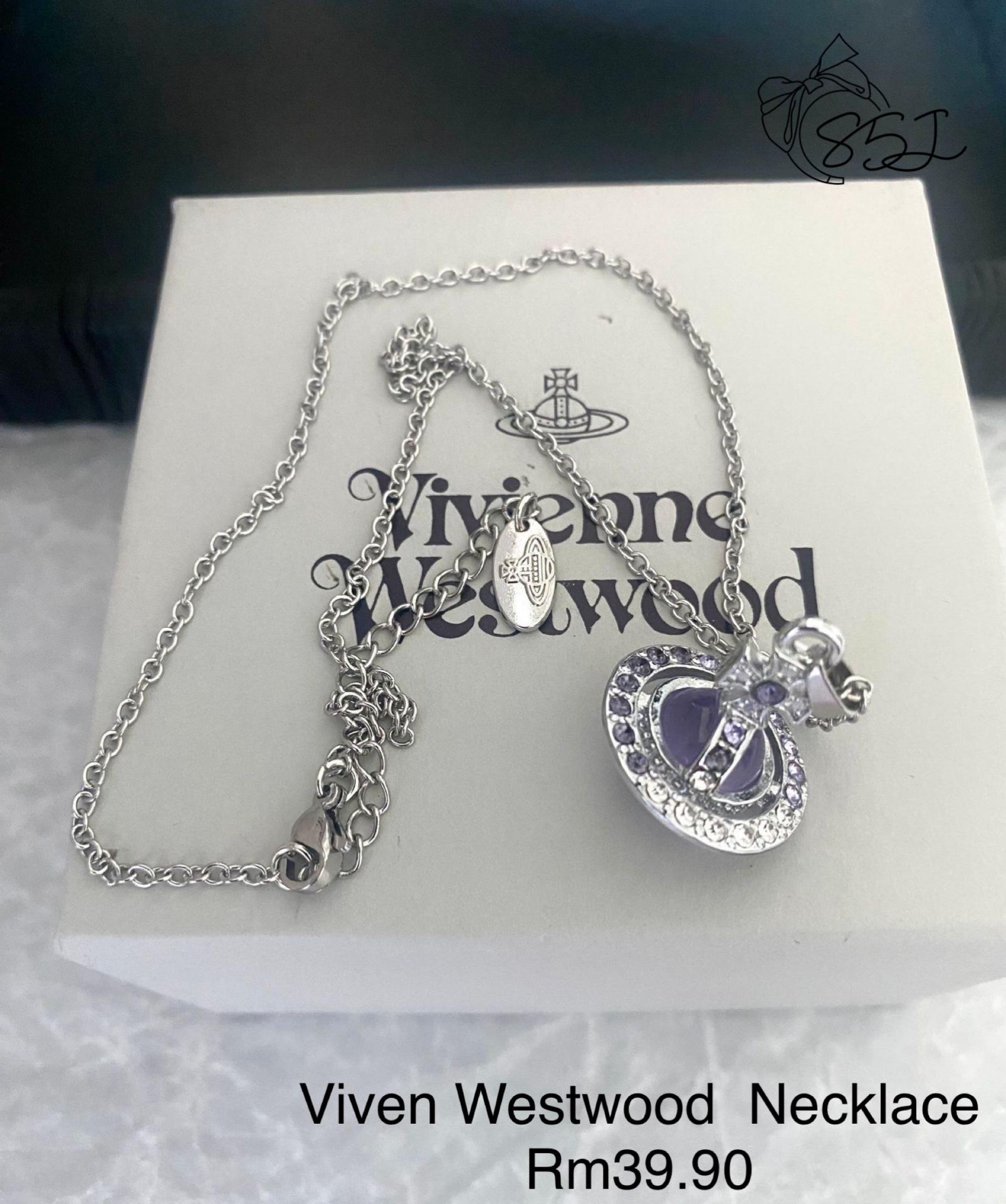 西太后Vivienne Westwood系列 紫色项链
