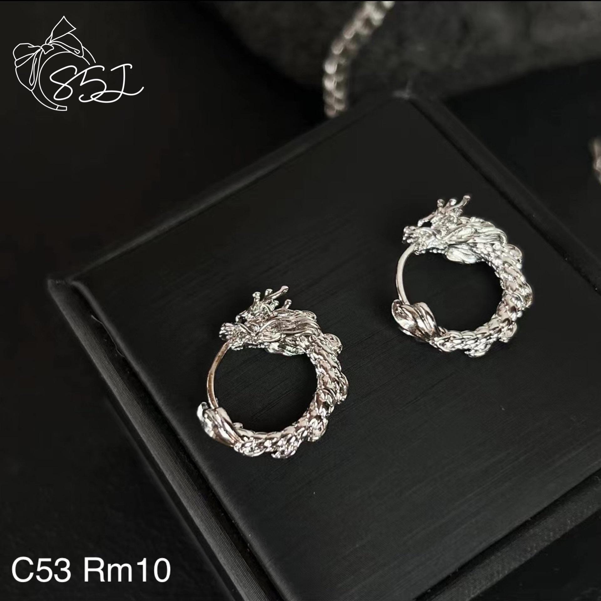C53 本命年龙年时尚小耳圈款式